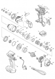 Аккумуляторный ударный шуруповерт Makita BTD130FRFE