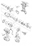 Аккумуляторный ударный шуруповерт Makita BTD132RFE