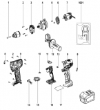Metabo 14,4-вольт-аккумуляторный винтоверт BS 14.4 LTX Impuls