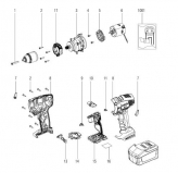 Metabo Аккумуляторный винтоверт BS 18 LT Impuls, 18 вольт