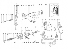 Metabo Дрель с электроникой B E 622 S- R+L, 620 ватт