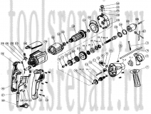 Дрель двухскоростная, ударная, реверсивная МЭСУ-4-01(МЭСУ-4-01М)