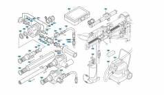 Дрель алмазного сверления  GDB 1600 WE Professional