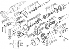 Шлифмашина прямая TSM1-150
