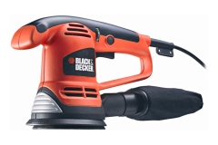 Мощная эксцентриковая шлифмашина, 480Вт, 125мм -Black&Decker KA191EK