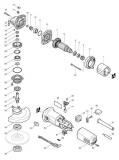Угловая шлифовальная машина Makita 9555HN