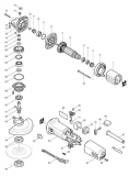 Угловая шлифовальная машина Makita 9558HN