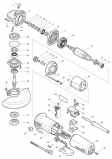 Угловая шлифовальная машина Makita 9566C