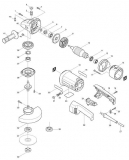 Угловая шлифовальная машина Makita 9069