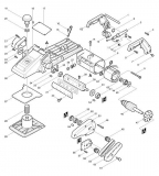 Рубанок Makita 1806B 170 мм