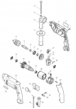 Ударная дрель Makita HP1620