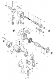 Двухскоростная ударная дрель Makita HP2033