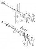 Двухскоростная ударная дрель Makita HP2071F