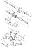 Прямая шлифовальная машина (бормашина) Makita GD0800C