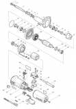 Прямая шлифовальная машина (бормашина) Makita GD0810C