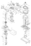 Вибрационная шлифовальная машина Makita 9046