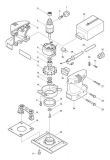 Вибрационная шлифовальная машина Makita BO4554