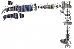 Машина шлифовальная угловая МШУ-1,3-150