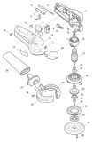 Эксцентриковая шлифовальная машина Makita BO5021