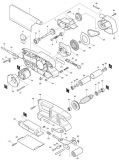 Ленточная шлифовальная машина Makita 9910 (76х457мм)