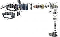 Машина шлифовальная угловая  МШУ-2,1-230