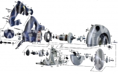 Пила ручная электрическая дисковая ДП-1,6-190