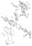 Аккумуляторная дрель-шуруповерт Makita 6347DWDE 18V 2,6Ah NiMh