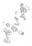 Аккумуляторная дрель-шуруповерт Makita BDF343RFE