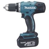 Аккумуляторная дрель-шуруповерт Makita BDF453RFE