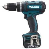 Аккумуляторная ударная дрель-шуруповерт Makita BHP442RFE