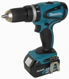 Аккумуляторная ударная дрель-шуруповерт Makita BHP450RFE