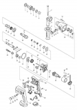 Аккумуляторный перфоратор Makita BHR162RFE 14,4V Li-Ion