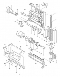 Аккумуляторный степлер Makita T221DW 9,6V Ni-Cd