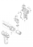 Аккумуляторная отвертка Makita DF030DWE