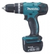 Аккумуляторная ударная дрель-шуруповерт Makita BHP343RFE