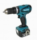 Аккумуляторная ударная дрель-шуруповерт Makita BHP440RFE